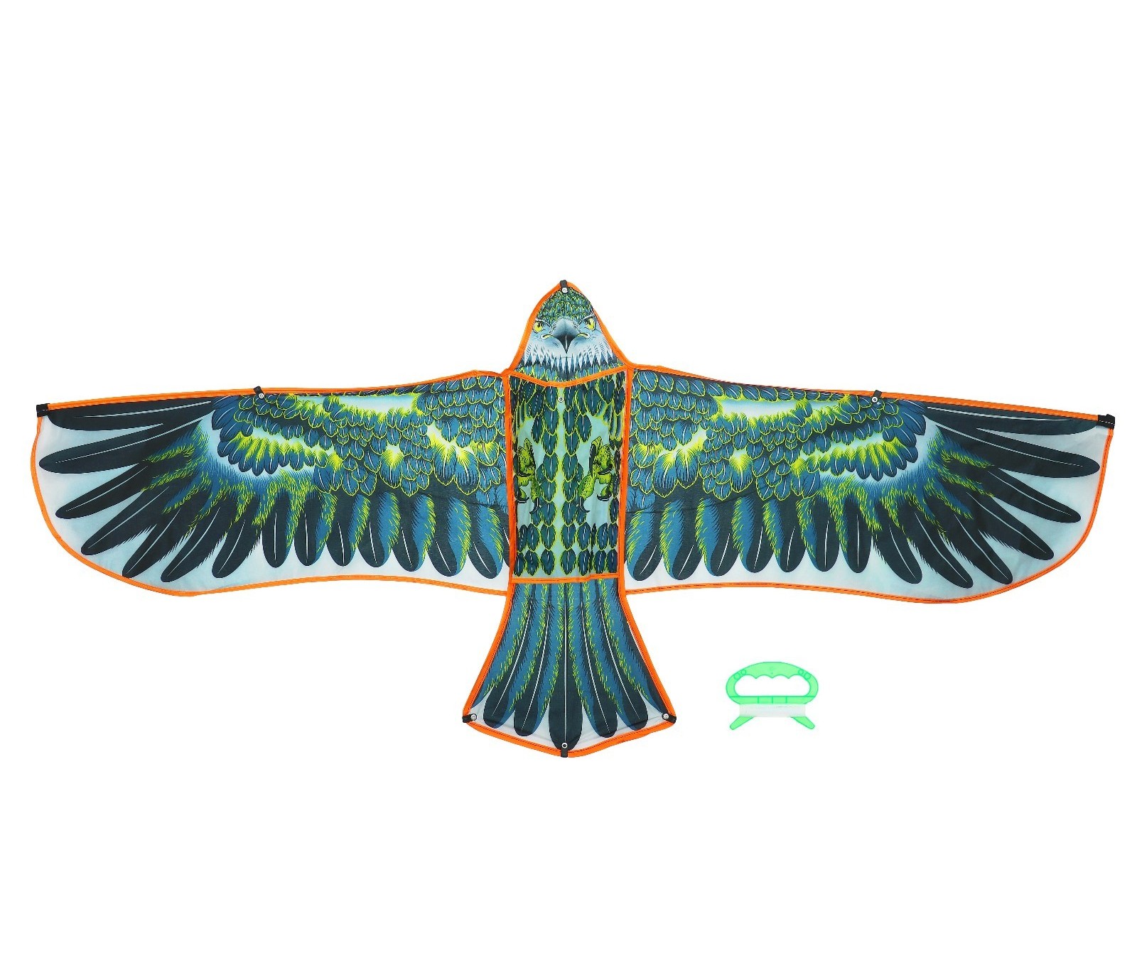 Воздушный змей Орёл в полете», с леской, цвета МИКС