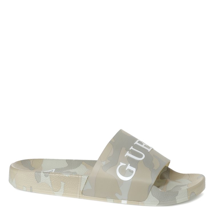 

Шлепанцы мужские Guess F2GZ06BB00F бежевые 44 EU, F2GZ06BB00F