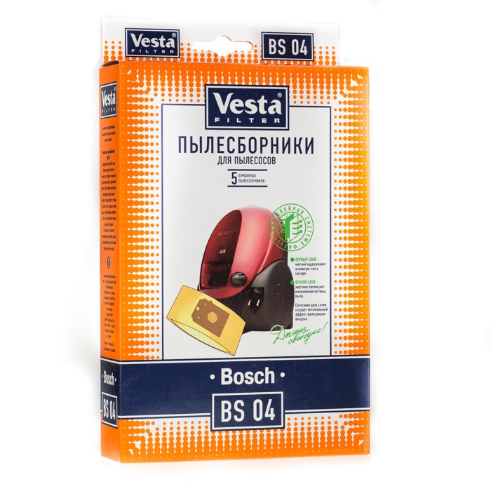 Пылесборник Vesta filter BS04 фильтр vesta filter flg69