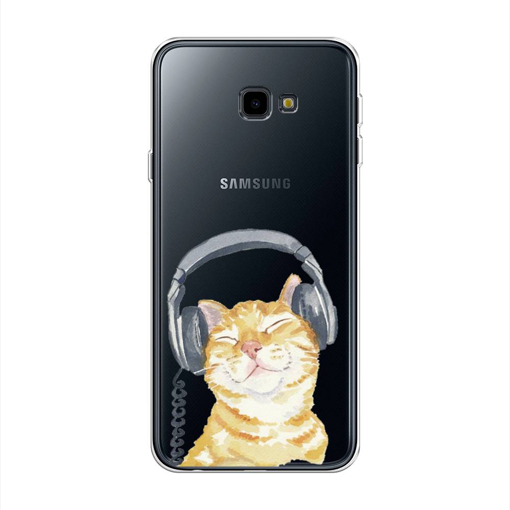 

Чехол Awog "Кот меломан" для Samsung Galaxy J4 +