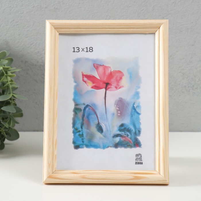 

Фоторамка дерево 13х18 см (1700),, Бежевый