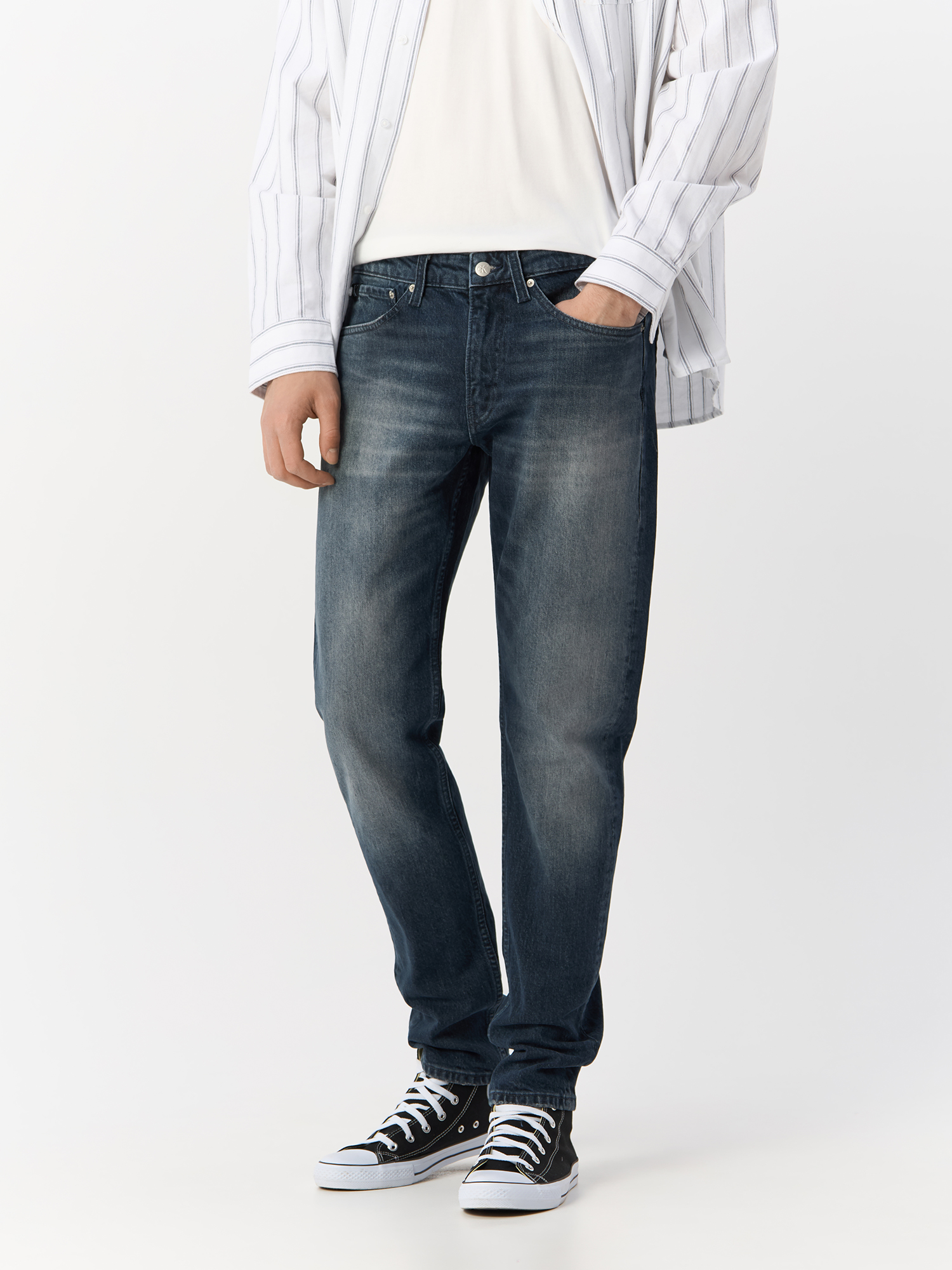 

Джинсы мужские Calvin Klein Jeans J30J324189 синие 32/34, Синий, J30J324189