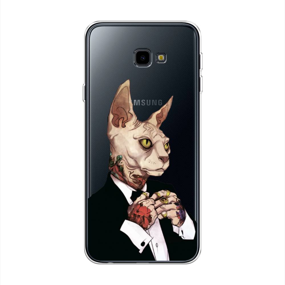 

Чехол Awog на Samsung Galaxy J4 + "Татуированный сфинкс", Бежевый;черный;красный, 26850-7