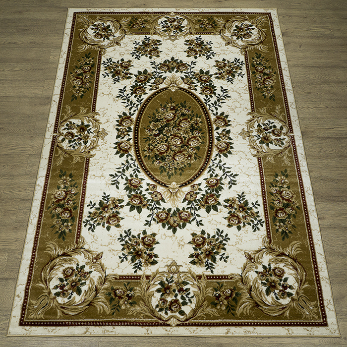 

Ковёр Kitroom Акварель 200x500 прямоугольный бежевый 20611