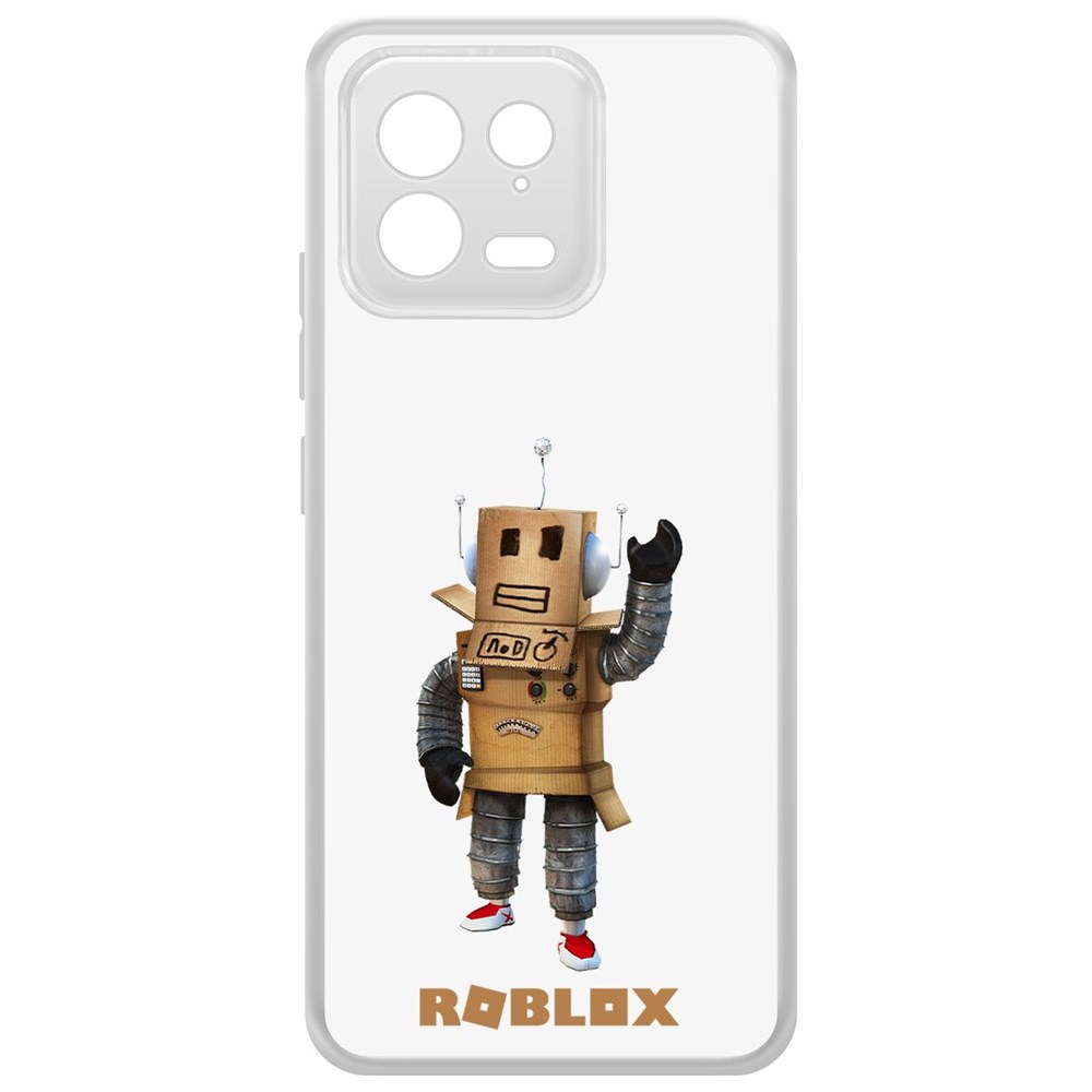 

Чехол-накладка Krutoff Clear Case Roblox-Мистер Робот для Xiaomi 13, Прозрачный