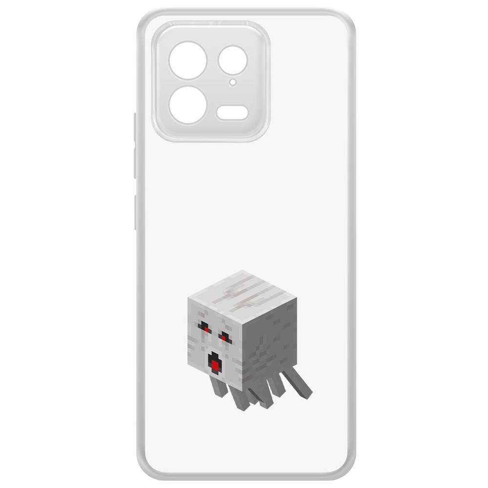 

Чехол-накладка Krutoff Clear Case Minecraft-Гаст для Xiaomi 13, Прозрачный
