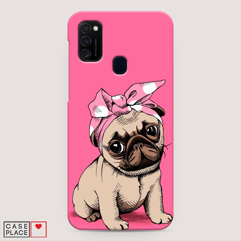 

Пластиковый чехол "Dog Pin-Up" на Samsung Galaxy M21, 29720-1