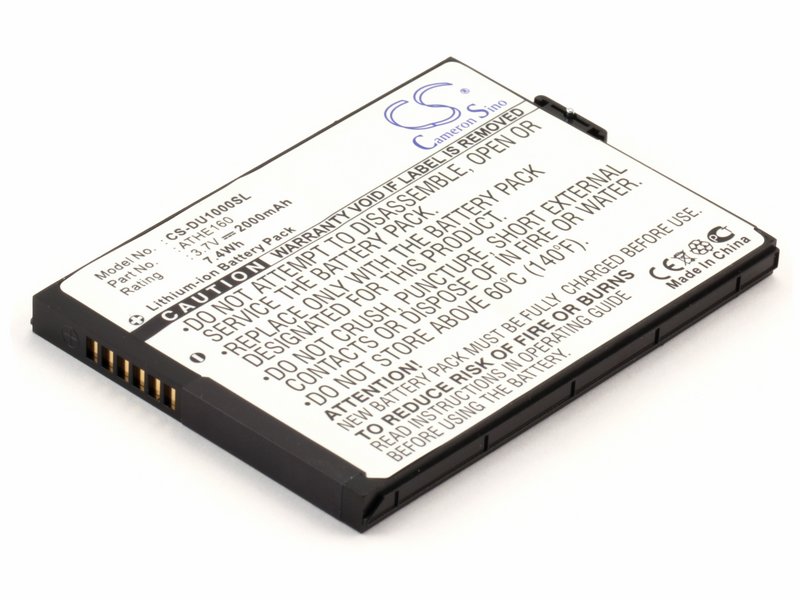 

Аккумулятор для КПК HTC ATHE160, O2 XDA Flint
