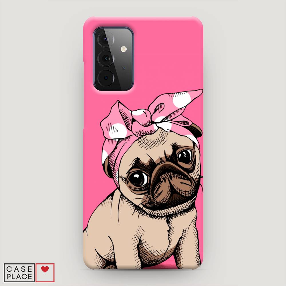 фото Пластиковый чехол "dog pin-up" на samsung galaxy a72 awog