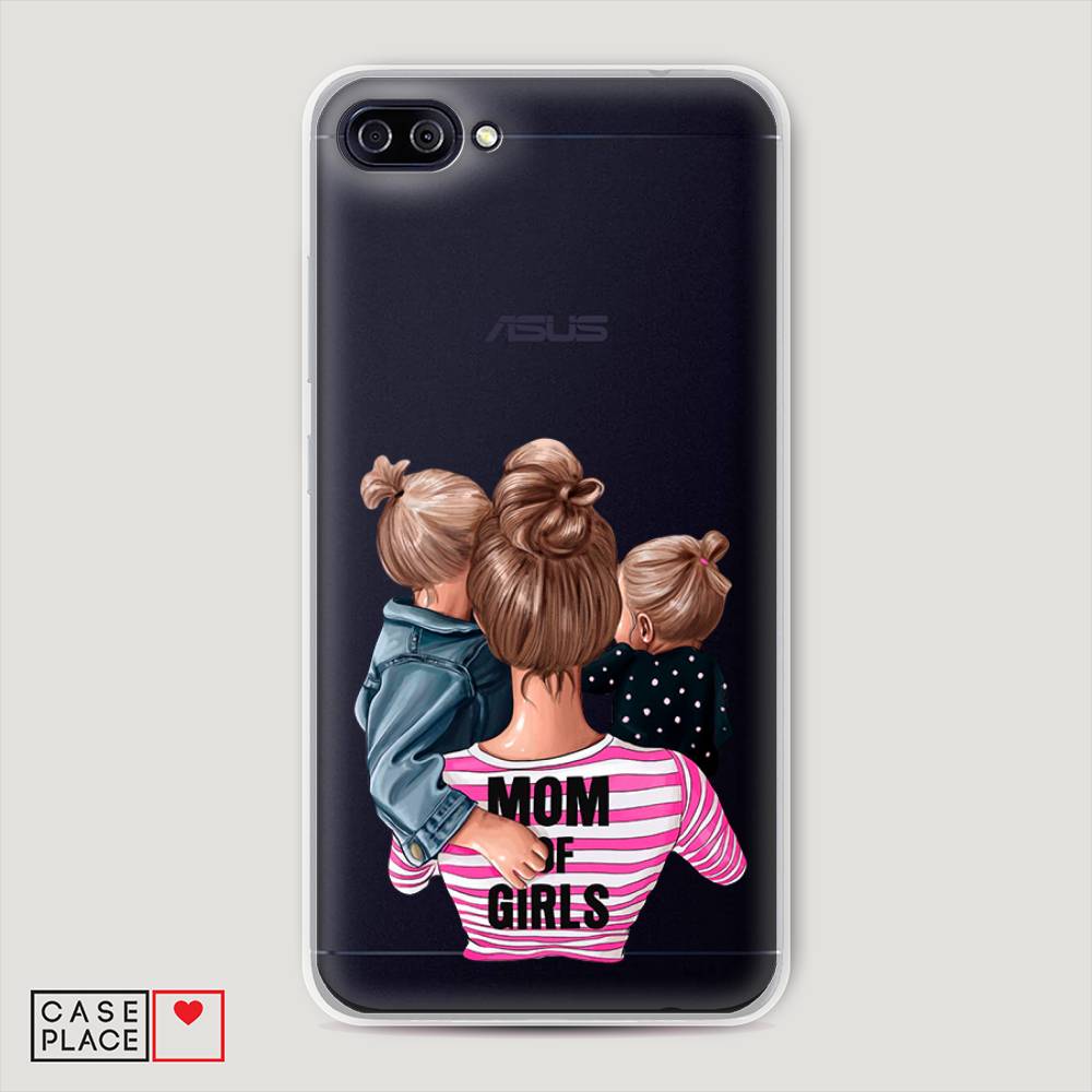 фото Чехол awog "mom of girls" для asus zenfone 4 max zc520kl