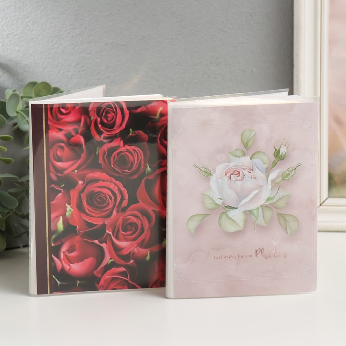 

Фотоальбом на 36 фото 10х15 см "Цветы" МИКС