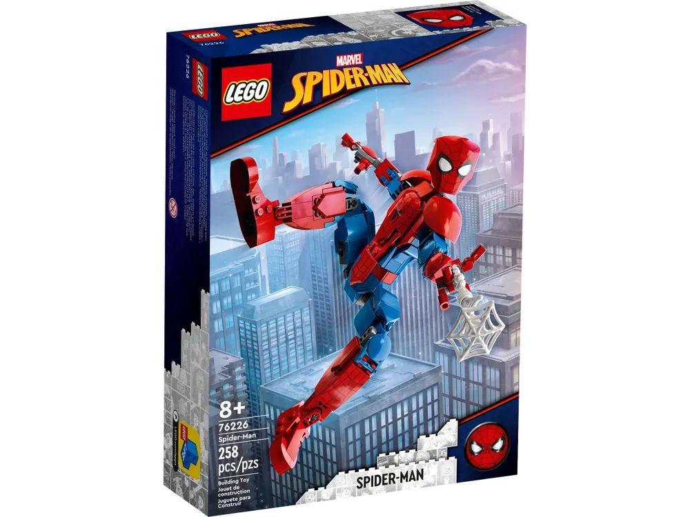 Конструктор LEGO Фигурка Человека-Паука 76226 суперкурс по рисованию голова и фигура человека