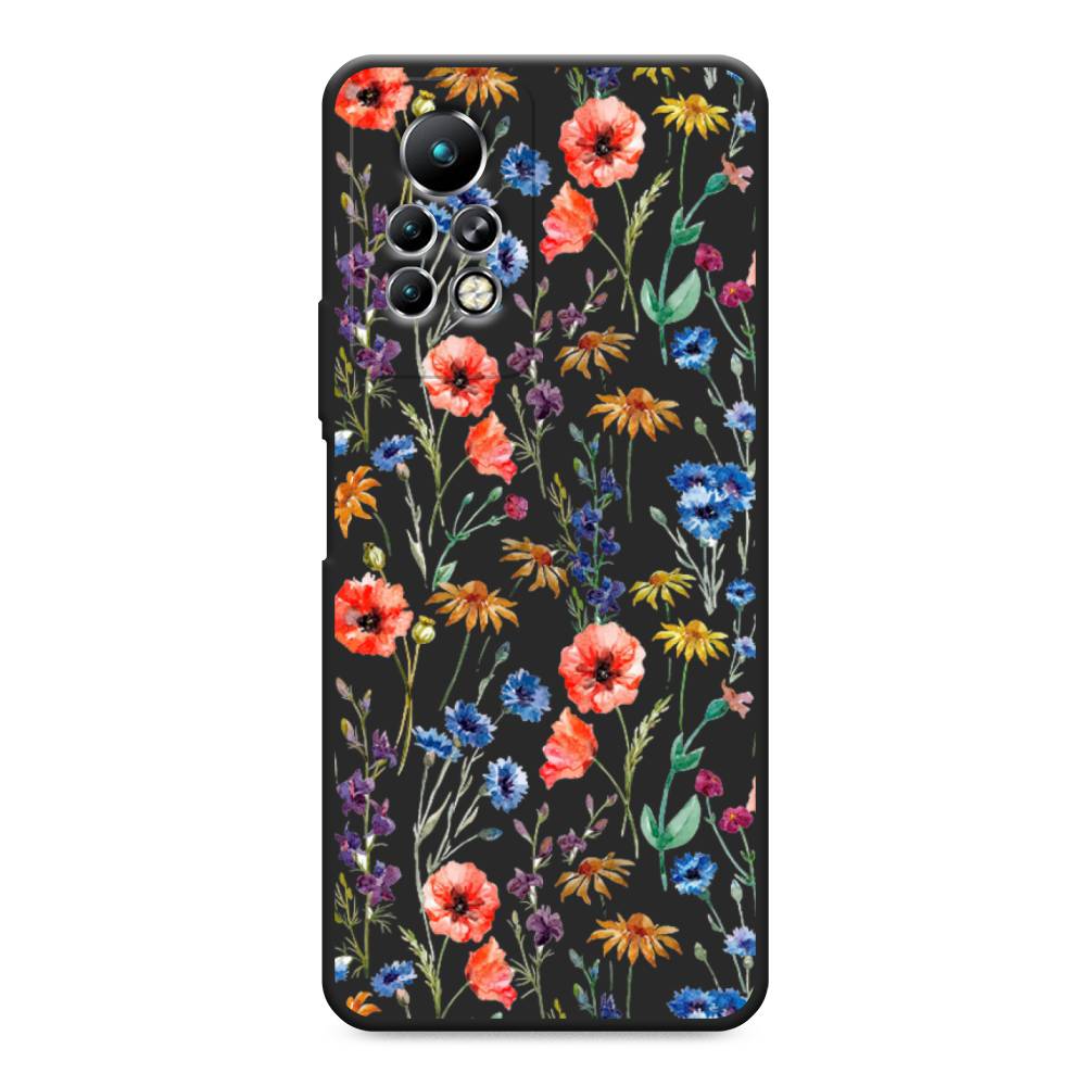 

Чехол Awog на Infinix Note 11 Pro "Маки и васильки фон", 3100552-1
