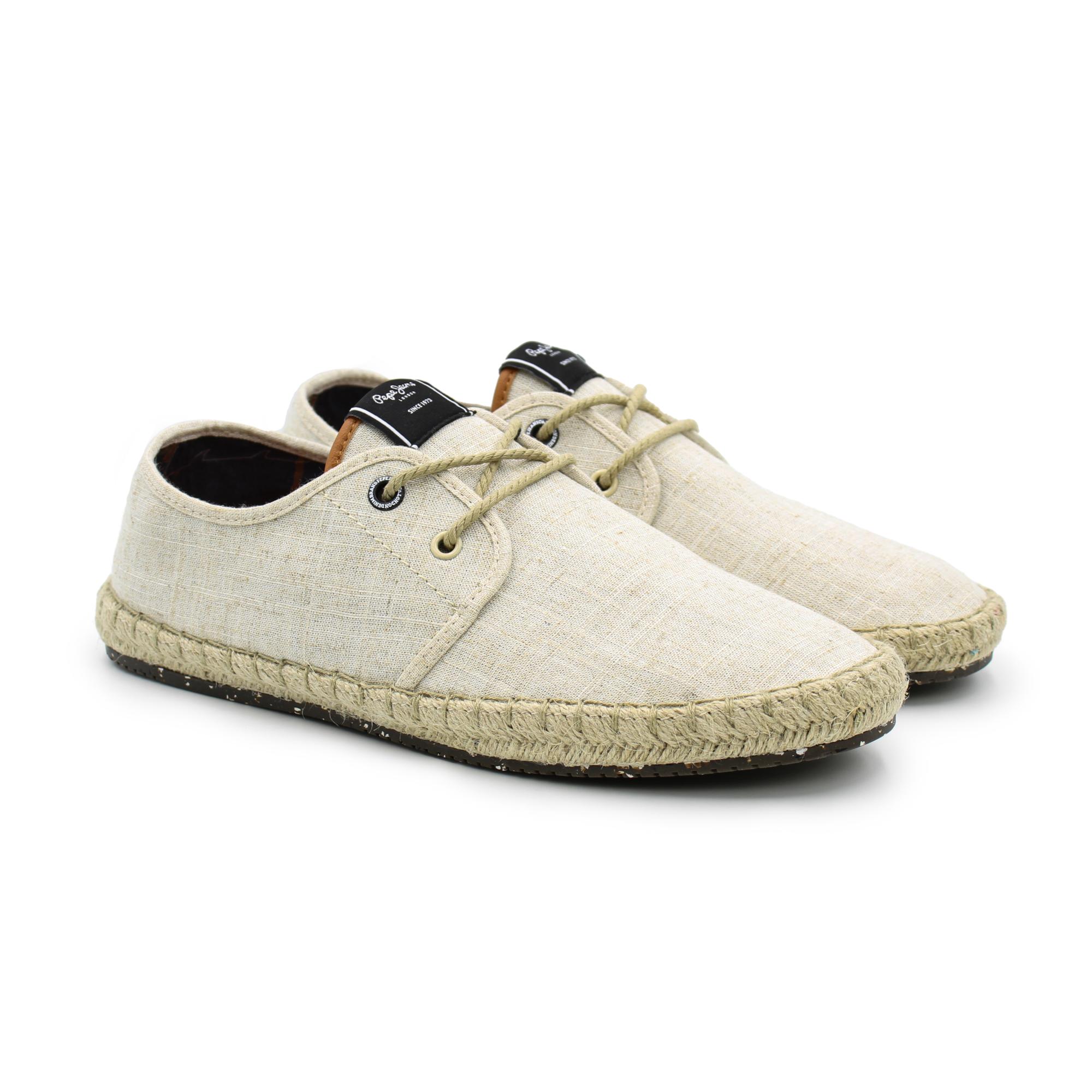

Эспадрильи мужские Pepe Jeans London TOURIST LINEN PMS10304 бежевые 45 EU, TOURIST LINEN PMS10304