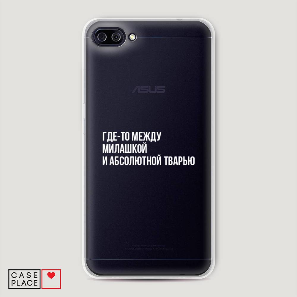 фото Чехол awog "почти милашка" для asus zenfone 4 max zc520kl