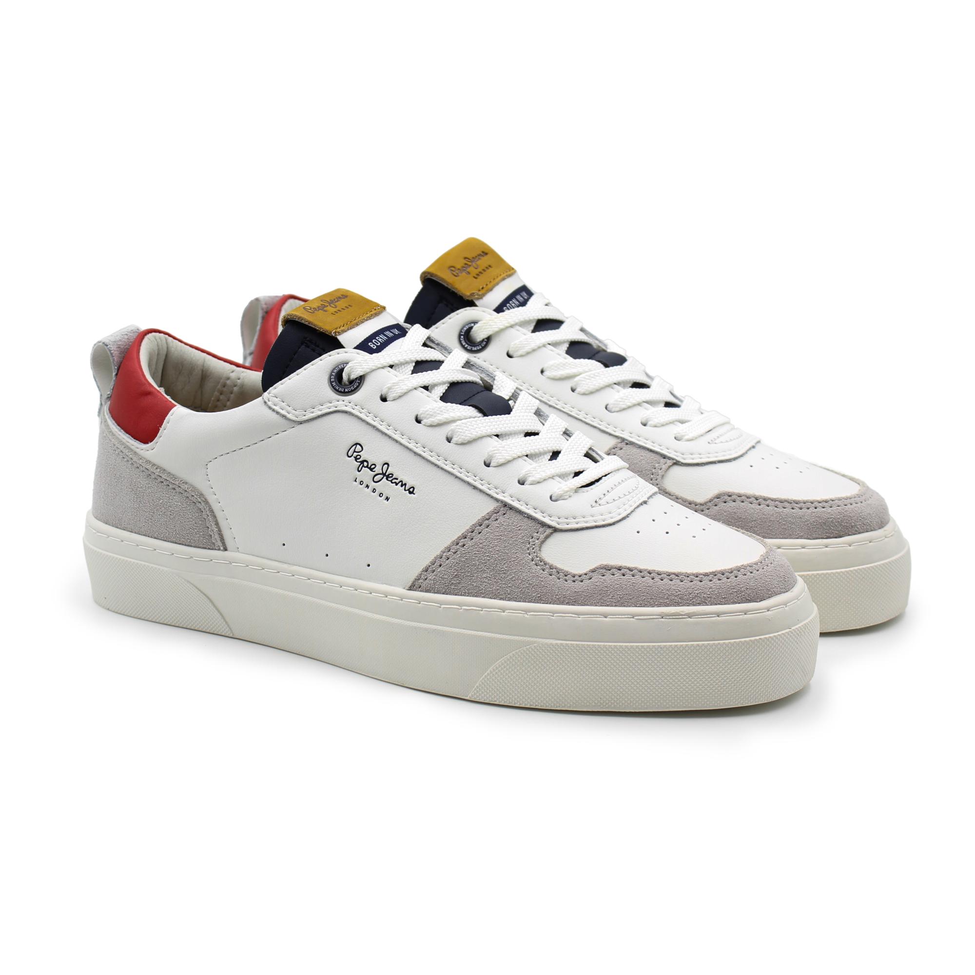

Кеды мужские Pepe Jeans London YOGI STREET PMS30826 белые 40 EU, YOGI STREET PMS30826