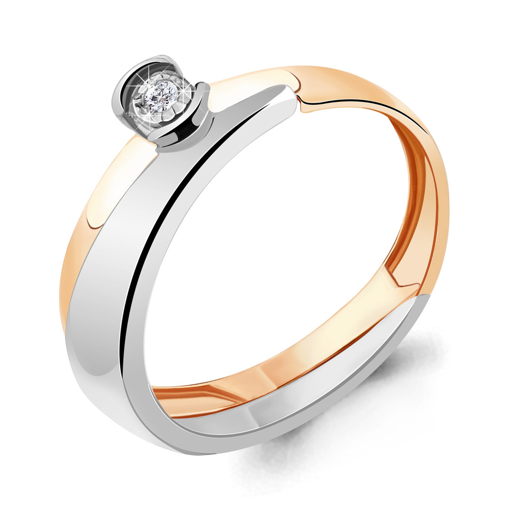 

Кольцо из красного золота с бриллиантом р. , Aquamarine 963092к_585_кз, 963092к_585_кз
