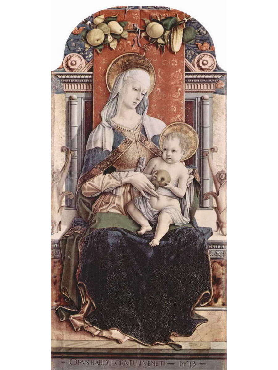 

Постер DRABS A3 Карло Кривелли Мадонна на троне