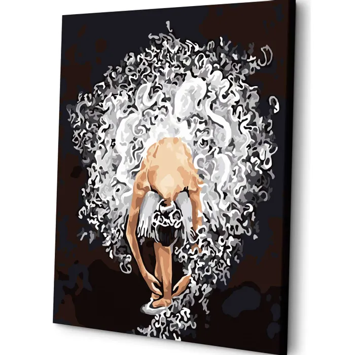 

Картина по номерам на холсте ART and Relax Балерина 40x50, Балерина