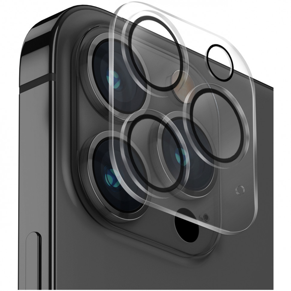Стекло Uniq Optix Camera Lens protector 0.25 мм для камеры iPhone 14 Pro/14 Pro Max, Clear
