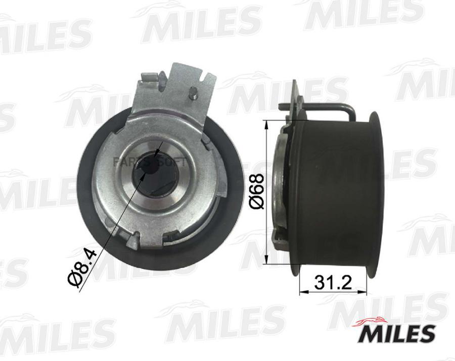 

Ролик Натяжителя Audi A3; Vw Golf 4, Passat 1.9tdi Miles Miles арт. AG02063