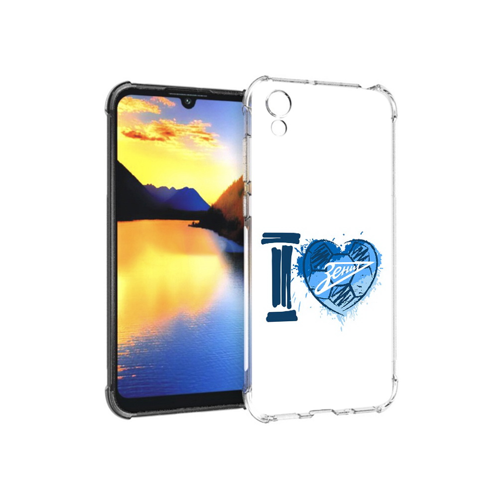 

Чехол MyPads Tocco для Huawei Y5 ФК я люблю зенит, Прозрачный, Tocco