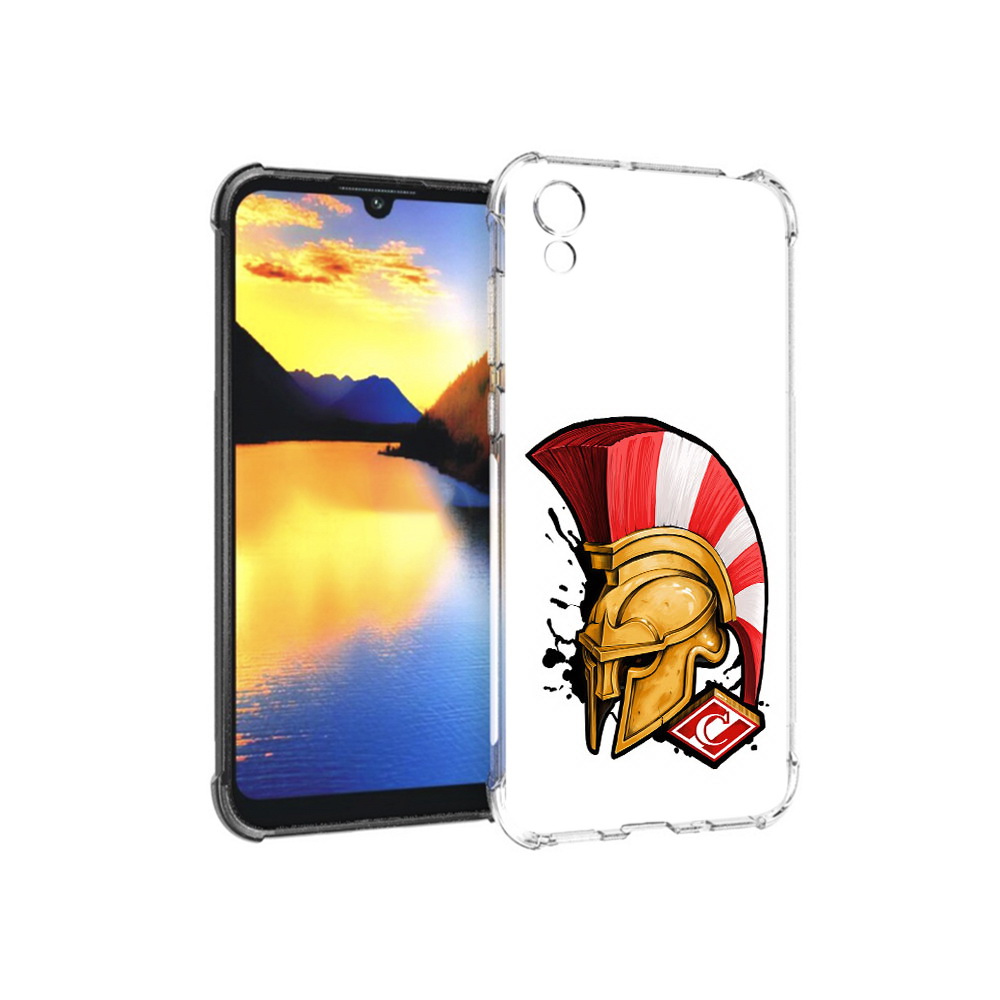 

Чехол MyPads Tocco для Huawei Y5 ФК спартак шлем, Прозрачный, Tocco