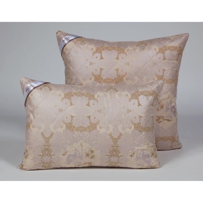 VESTA текстиль 70х70 см, шерсть верблюда, ткань глосс-сатин, полиэстер 100%