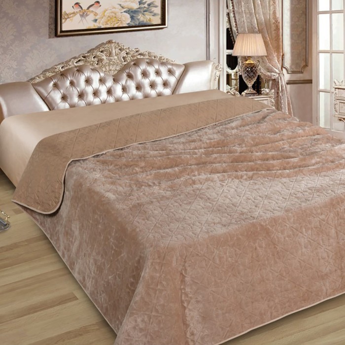 

Marianna Elite, с мехом, 200х220 см, полиэстер 100%, Бежевый, 000356479