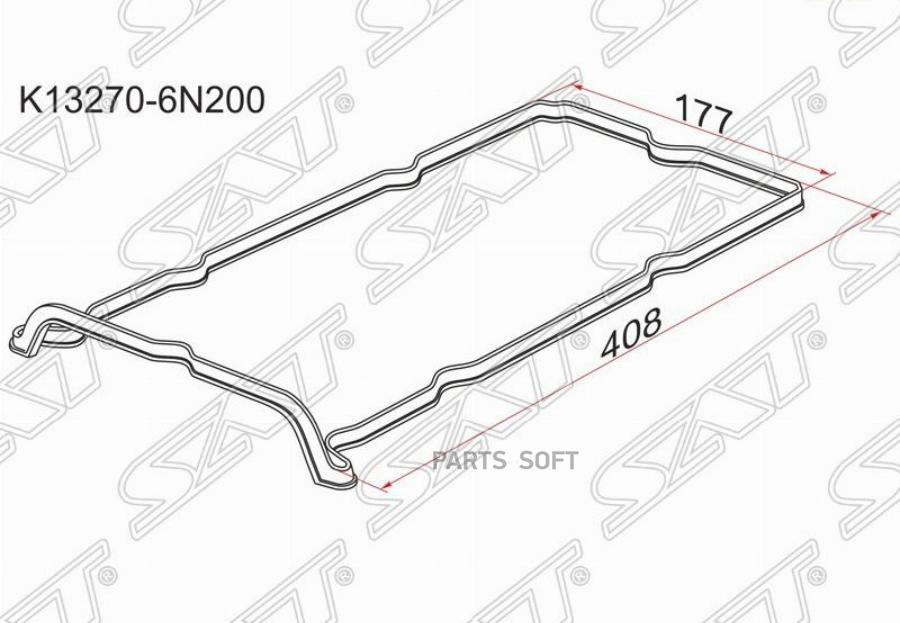 

Прокладка Клапанной Крышки Ns Qr20Dd, Qr25Dd, 00- G10/P12 Sat K13270-6N200