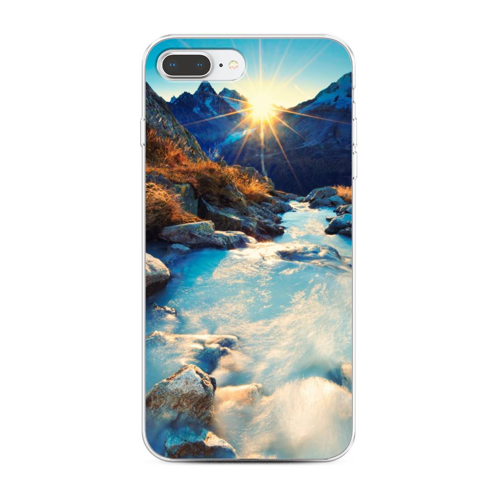 

Чехол Awog на Apple iPhone 8 Plus / Айфон 8 Plus "Восход 7", Разноцветный, 10950-4