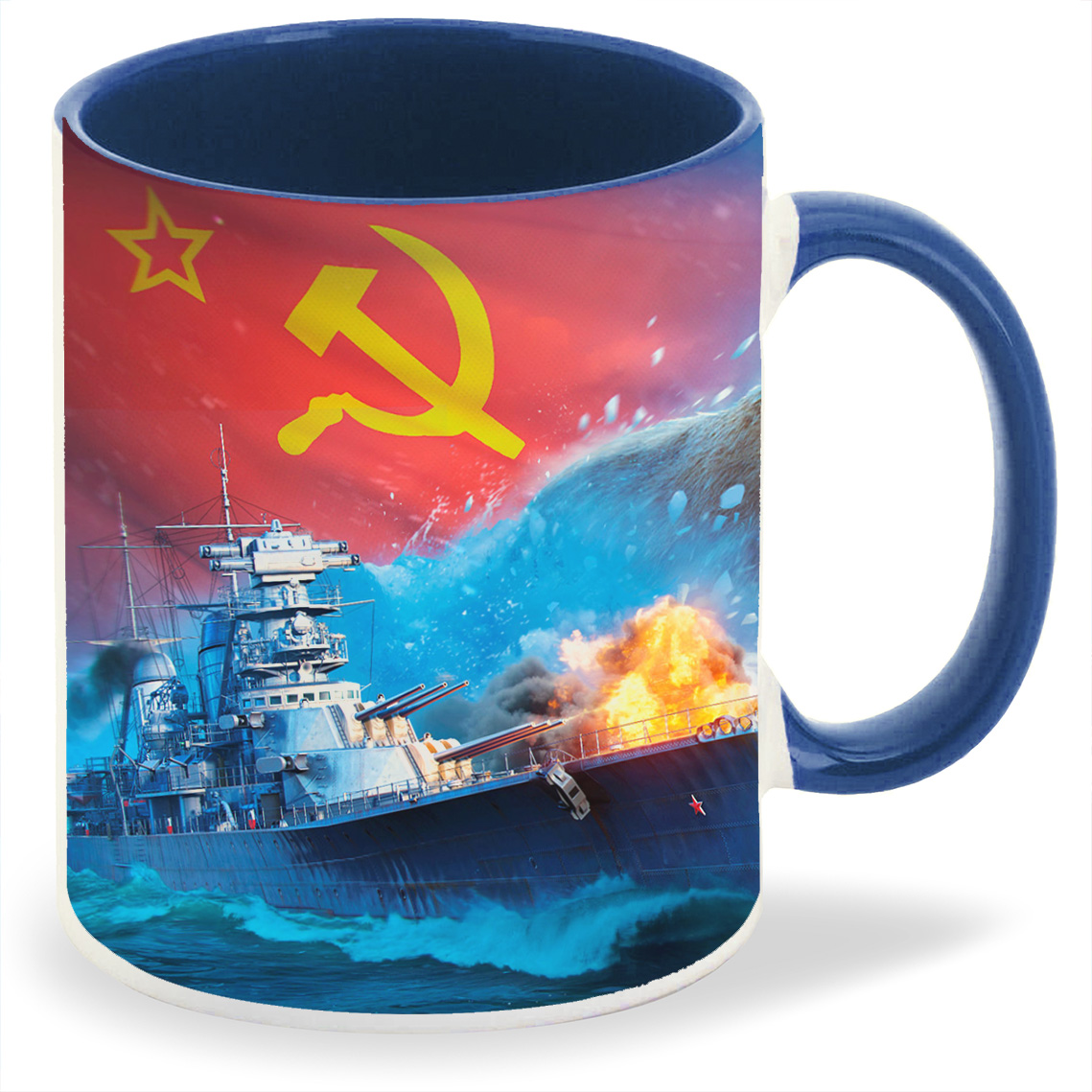 

Кружка CoolPodarok Корабли ВОВ Медведь, Корабли ВОВ Медведь