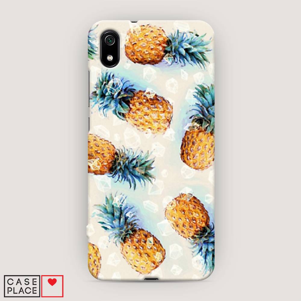 

Пластиковый чехол "Ананасы" на Xiaomi Redmi 7A, 35420-2