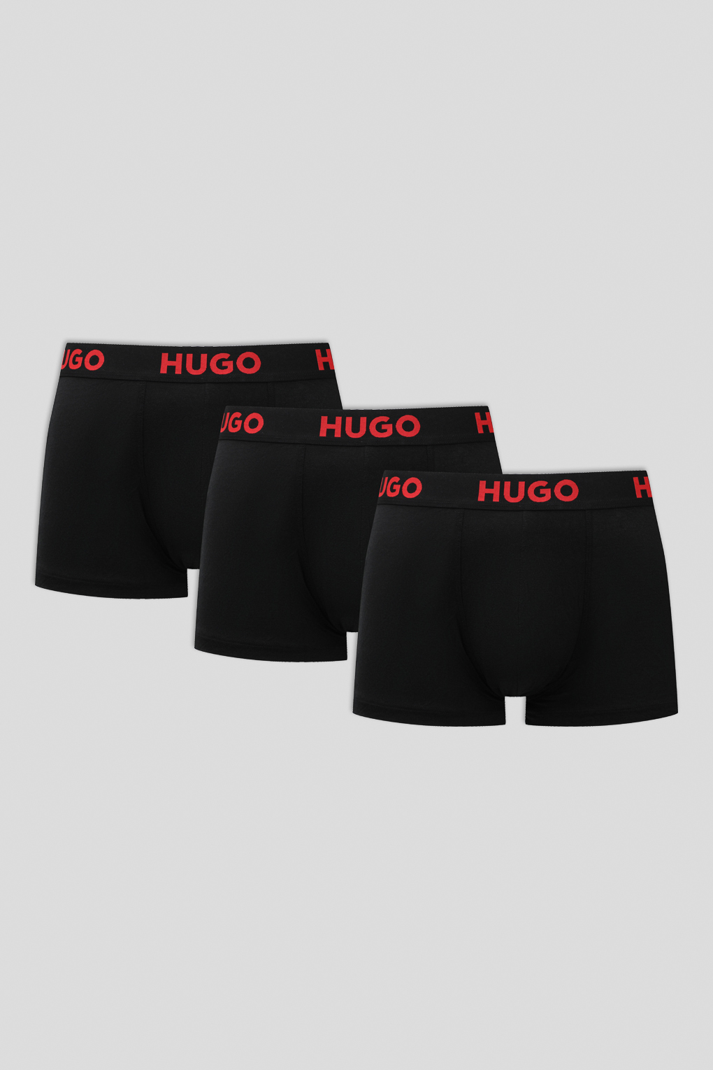 Комплект трусов мужских HUGO BOSS 50496723 черных 2XL 3 шт