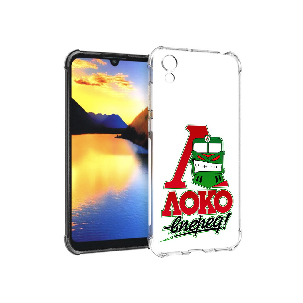 

Чехол MyPads Tocco для Huawei Y5 ФК локо вперед, Прозрачный, Tocco