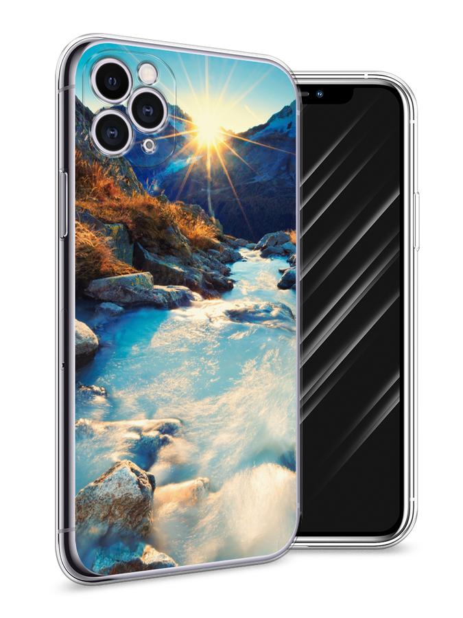 

Чехол Awog на Apple iPhone 11 Pro / Айфон 11 Pro "Восход 7", Разноцветный, 12350-4
