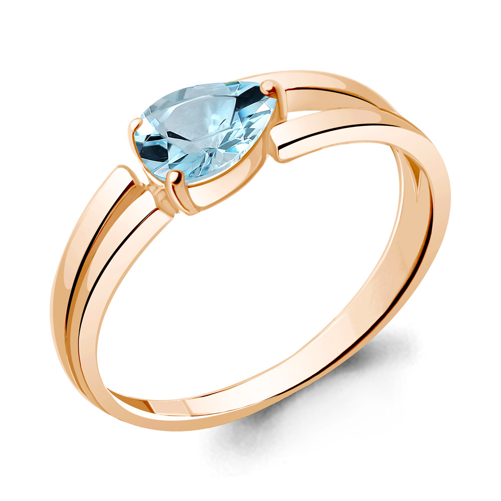 

Кольцо из серебра с топазом Aquamarine Aquamarine 6962902_925_з р, 6962902_925_з