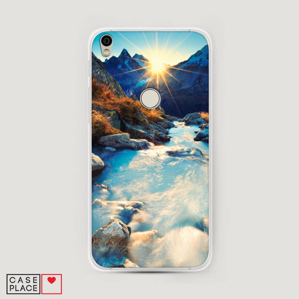 

Чехол Awog на Alcatel Shine Lite / Алкатель Shine Lite "Восход 7", 170350-4