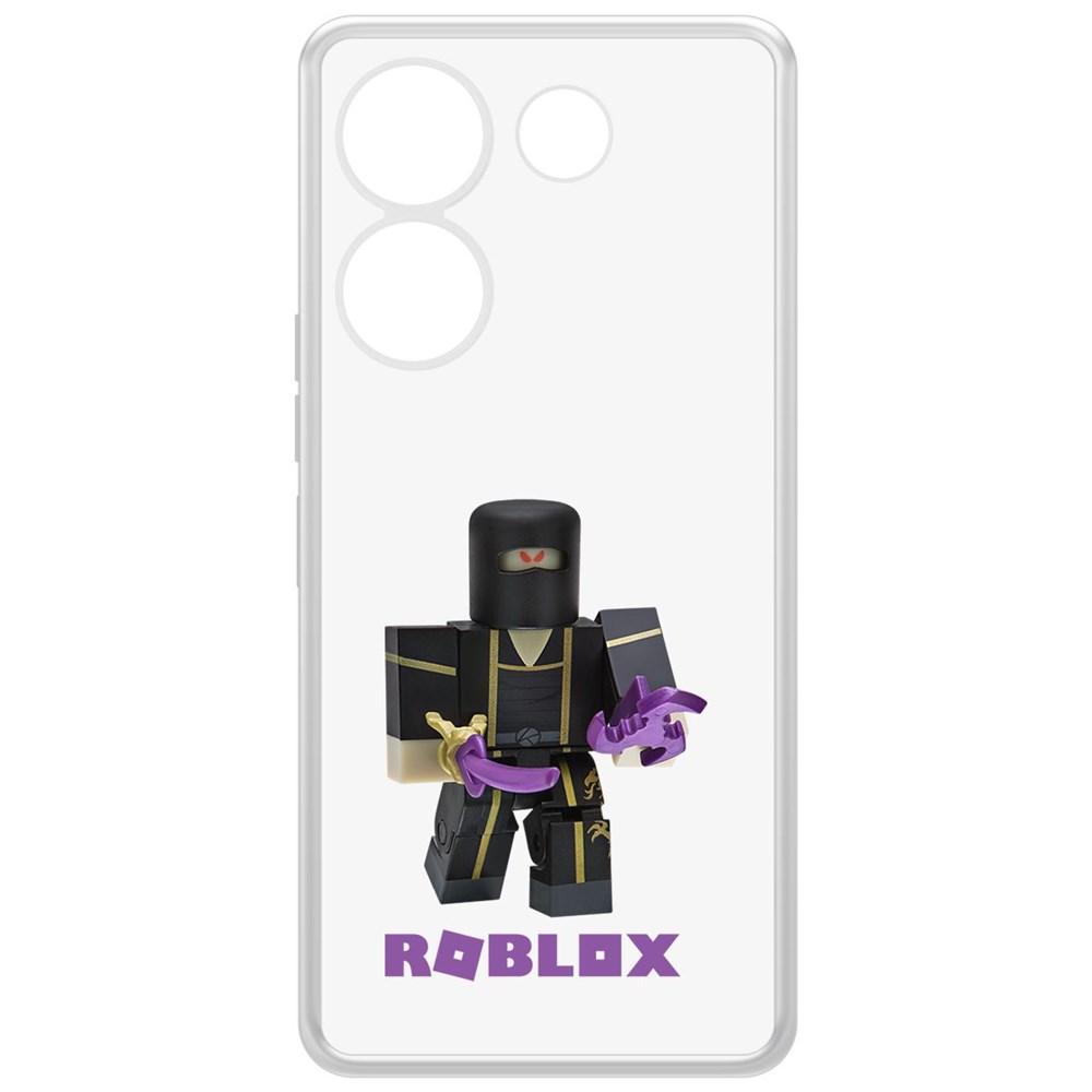 

Чехол-накладка Krutoff Clear Case Roblox-Ниндзя Ассасин для TECNO Camon 20 Pro, Прозрачный