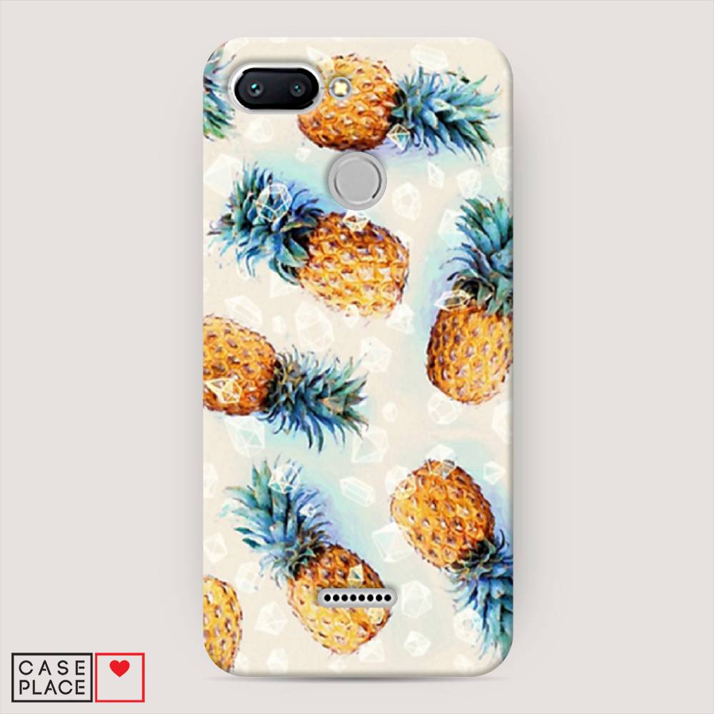 

Пластиковый чехол "Ананасы" на Xiaomi Redmi 6