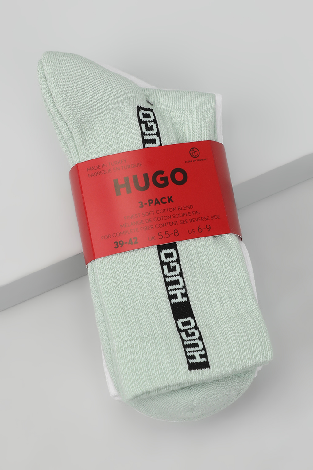 

Комплект носков мужских HUGO BOSS 50518608 разноцветных 43-46, Разноцветный, 50518608