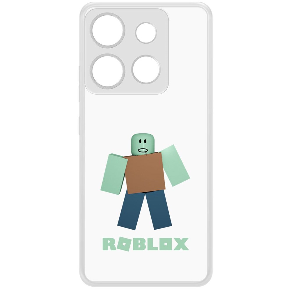 

Чехол-накладка Krutoff Clear Case Roblox-Зомби для INFINIX Smart 7 HD, Прозрачный