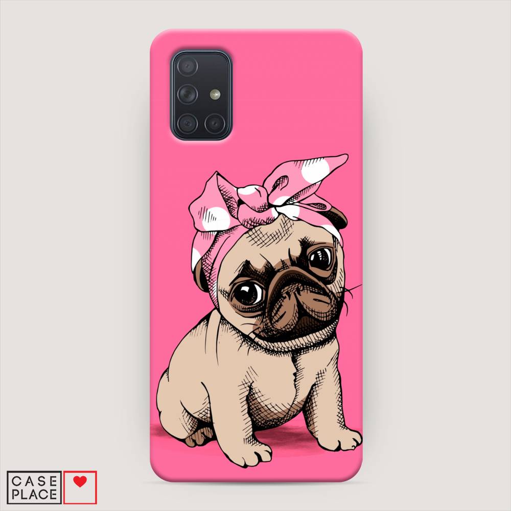 

Пластиковый чехол "Dog Pin-Up" на Samsung Galaxy A71, 29020-1