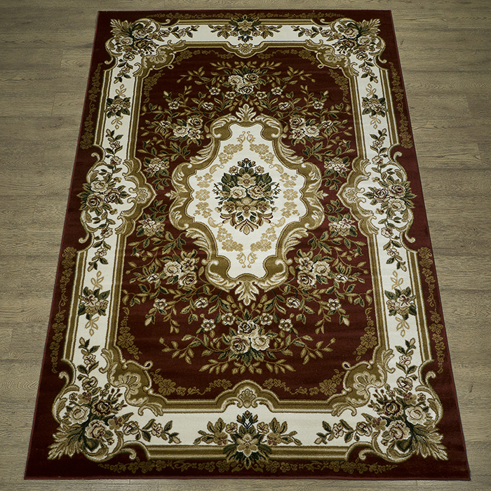 

Ковёр Kitroom Акварель 100x200 прямоугольный бордовый, бежевый 20606