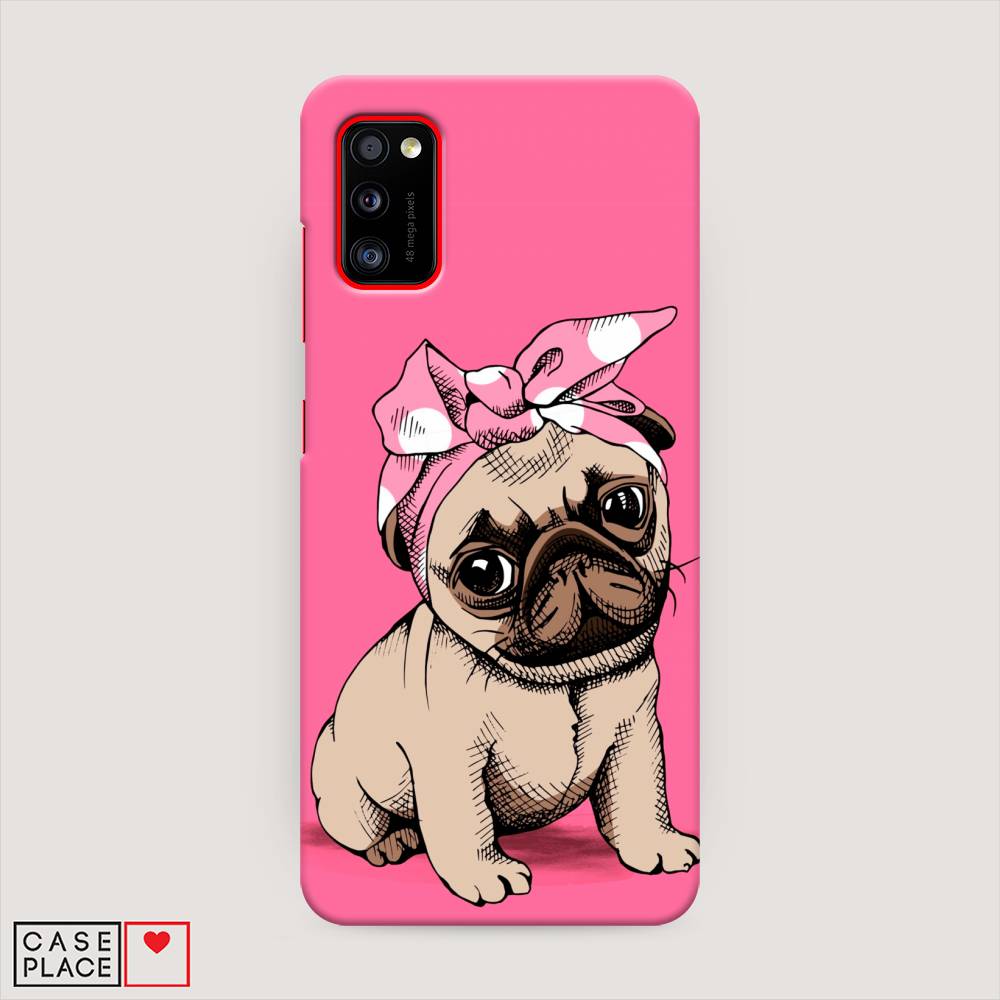 

Пластиковый чехол "Dog Pin-Up" на Samsung Galaxy A41
