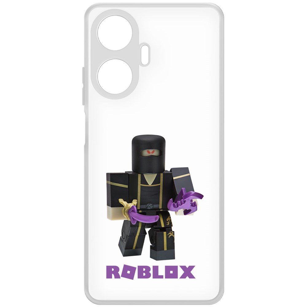 Чехол-накладка Krutoff Clear Case Roblox-Ниндзя Ассасин для Realme C55 600015206838 прозрачный