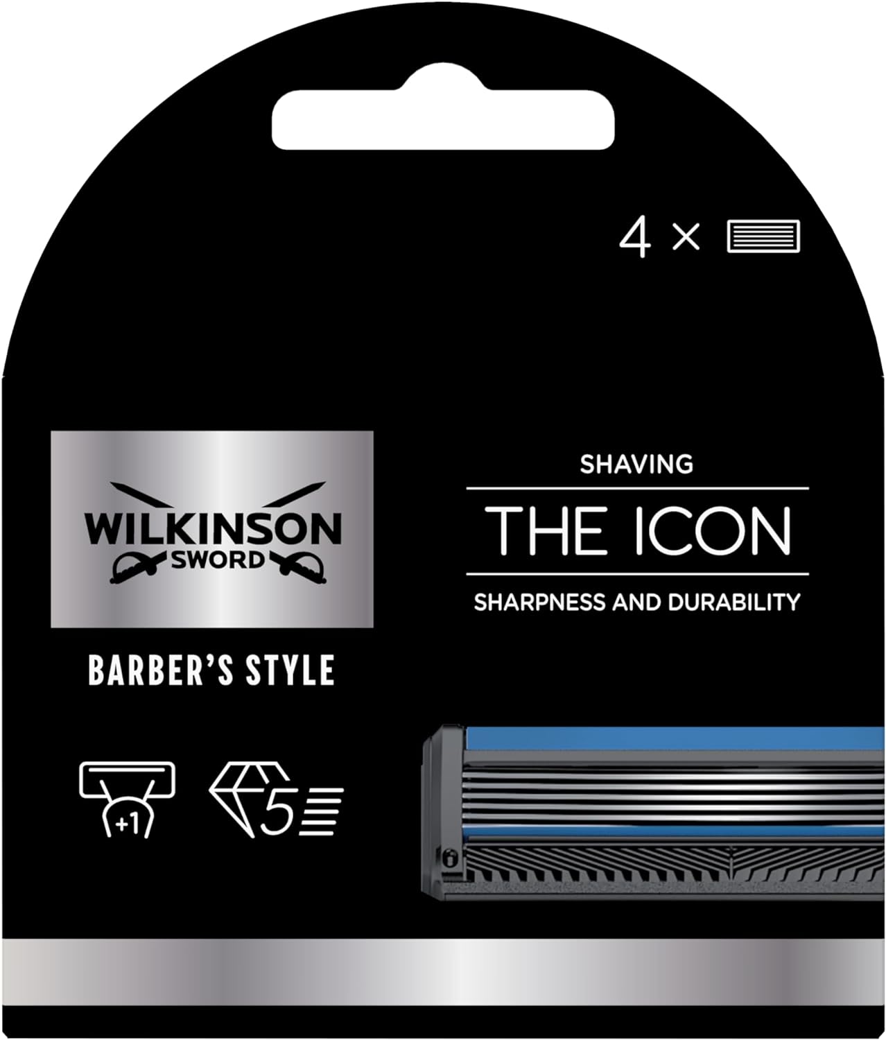 Сменные кассеты для бритвы Wilkinson Sword ICON, 4 шт