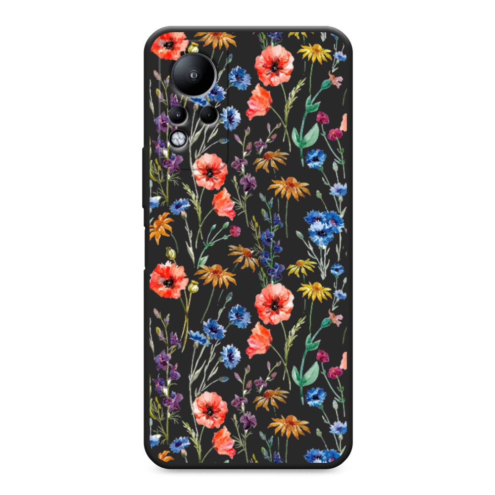 

Чехол Awog на Infinix Note 11/12 G88 "Маки и васильки фон", 3100452-1