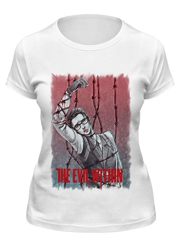 

Футболка женская Printio The evil within белая S, Белый, The evil within