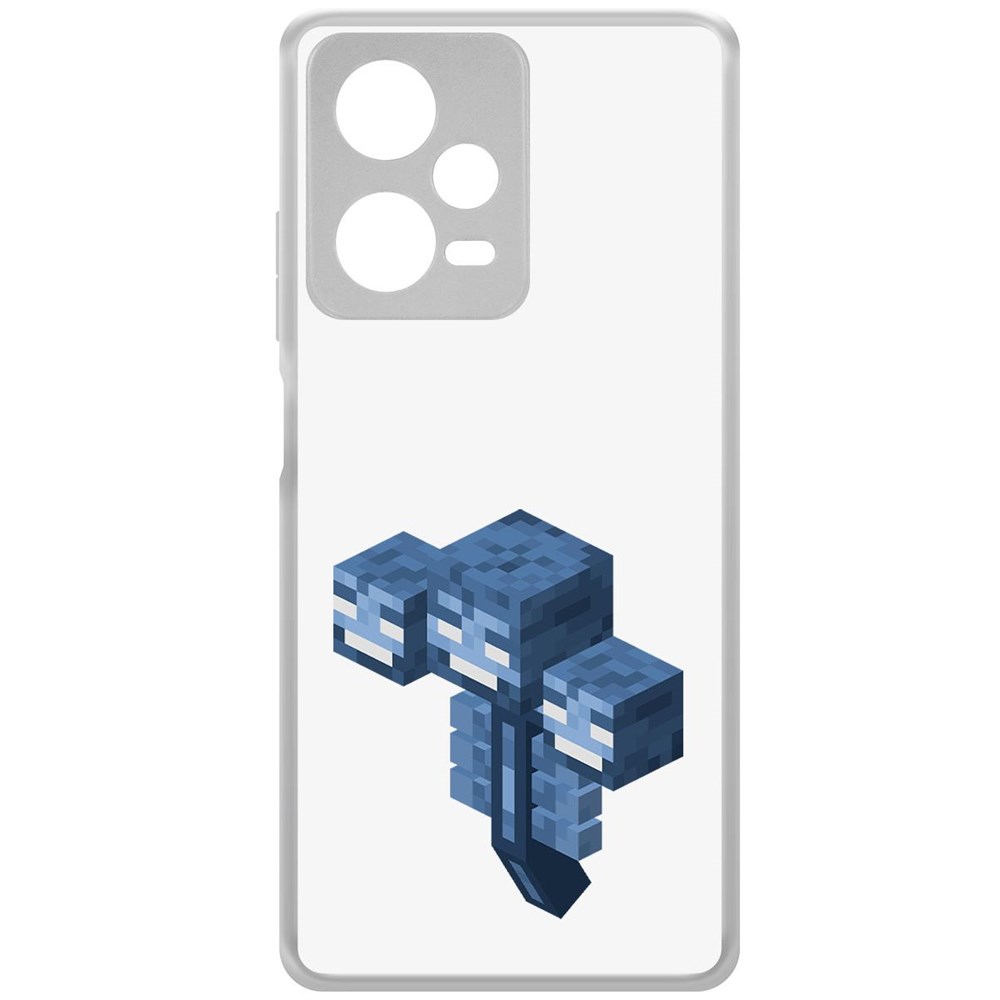 Чехол-накладка Krutoff Clear Case Minecraft-Иссушитель для Xiaomi Redmi Note 12 Pro+ 5G